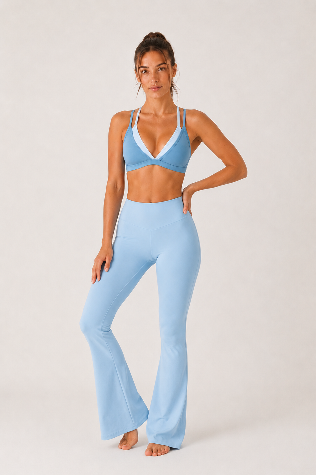 Sport Bra Doble Layer V-Cross